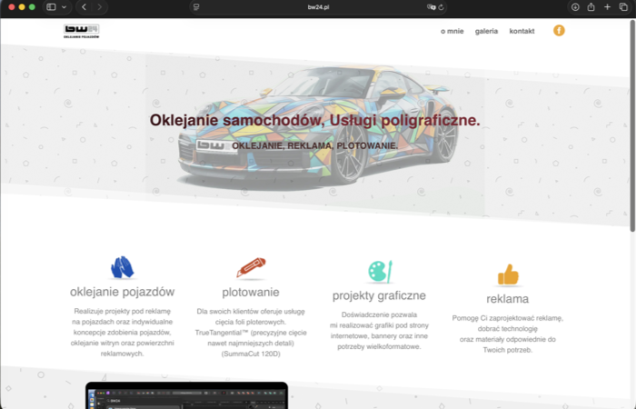 zrzut ekranu strony bw24.pl