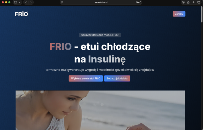 zrzut ekranu strony etuifrio.pl