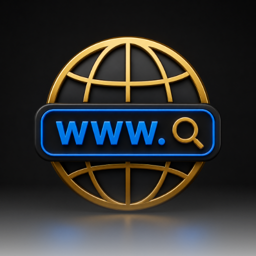 Ikona symbolizująca domenę internetową